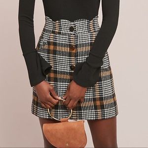 Plaid Skirt - Anthropologie